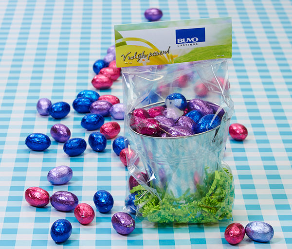 Zinken emmertje vol paaseitjes!